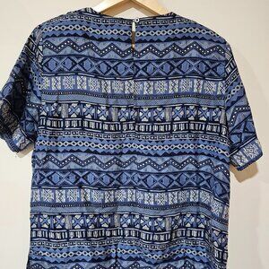 Valerie Stevens 100 silk top